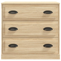 Credenze 2 pz Rovere Sonoma in Legno Multistrato 3185242