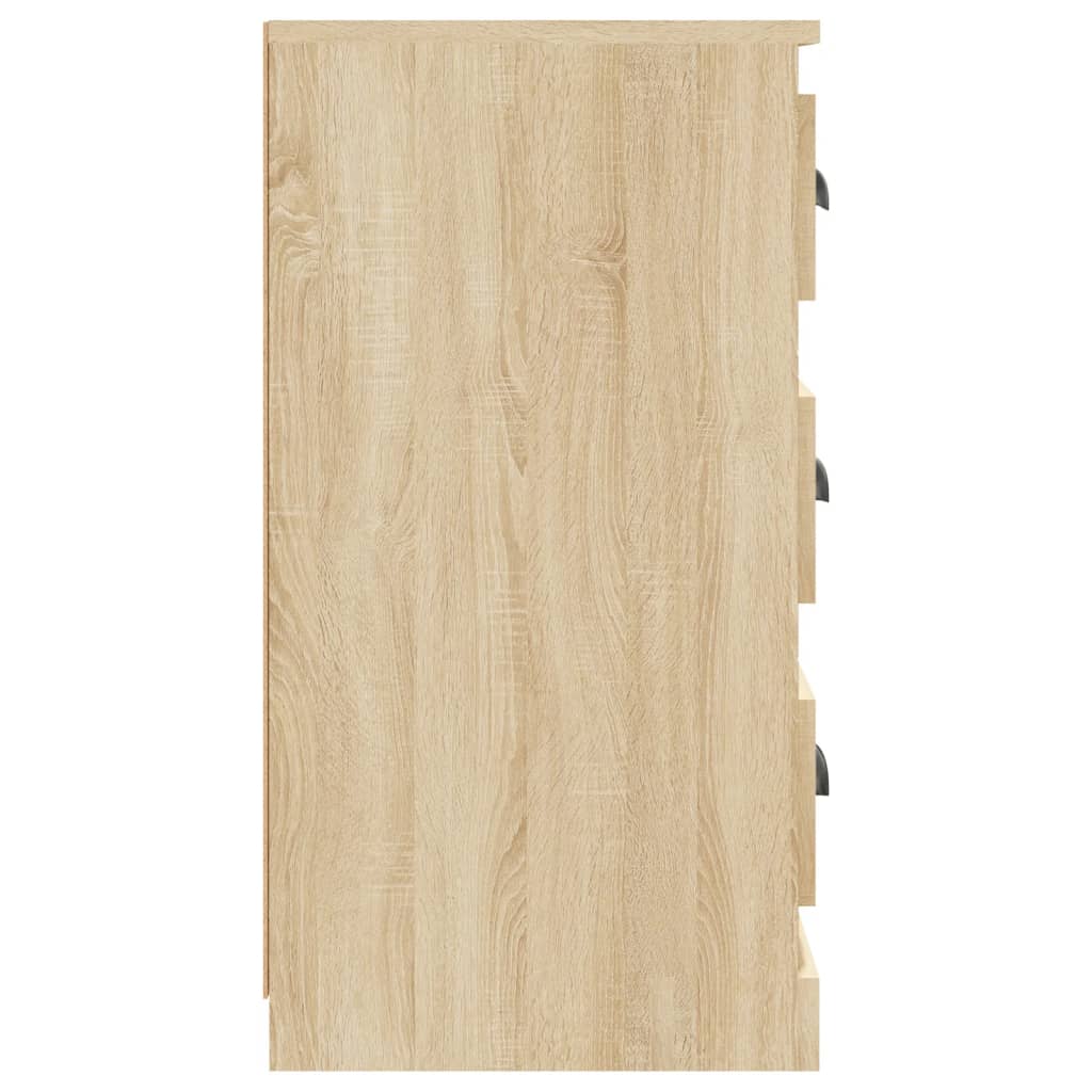 Credenze 2 pz Rovere Sonoma in Legno Multistrato 3185242