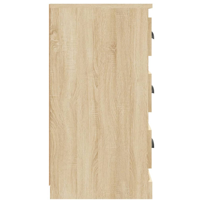 Credenze 2 pz Rovere Sonoma in Legno Multistrato 3185242
