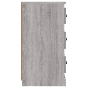 Credenze 2 pz Grigio Sonoma in Legno Multistrato 3185245