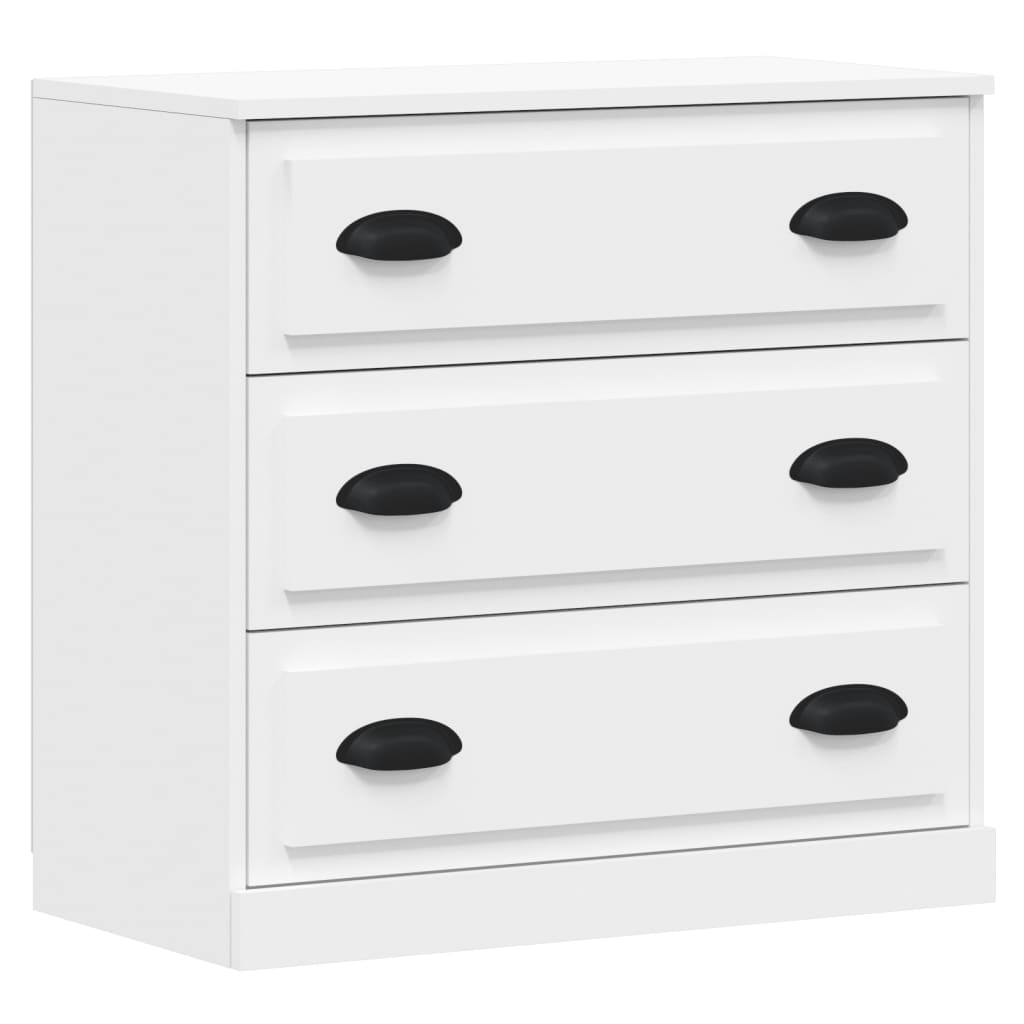 Credenze 3 pz Bianco in Legno Multistrato 3185247