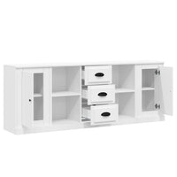 Credenze 3 pz Bianco in Legno Multistrato 3185255