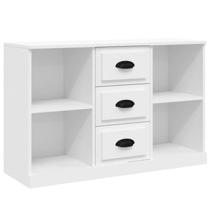Credenze 3 pz Bianco in Legno Multistrato 3185255
