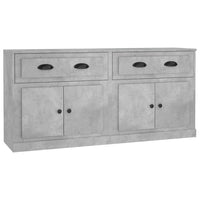 Credenze 2 pz Grigio Cemento in Legno Multistrato 3185267