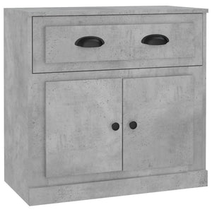 Credenze 2 pz Grigio Cemento in Legno Multistrato 3185267