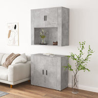 Credenza Grigio Cemento in Legno Multistrato 3185355