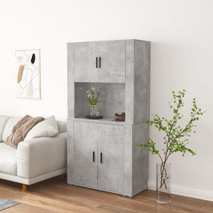 Credenza Grigio Cemento in Legno Multistratocod mxl 125697