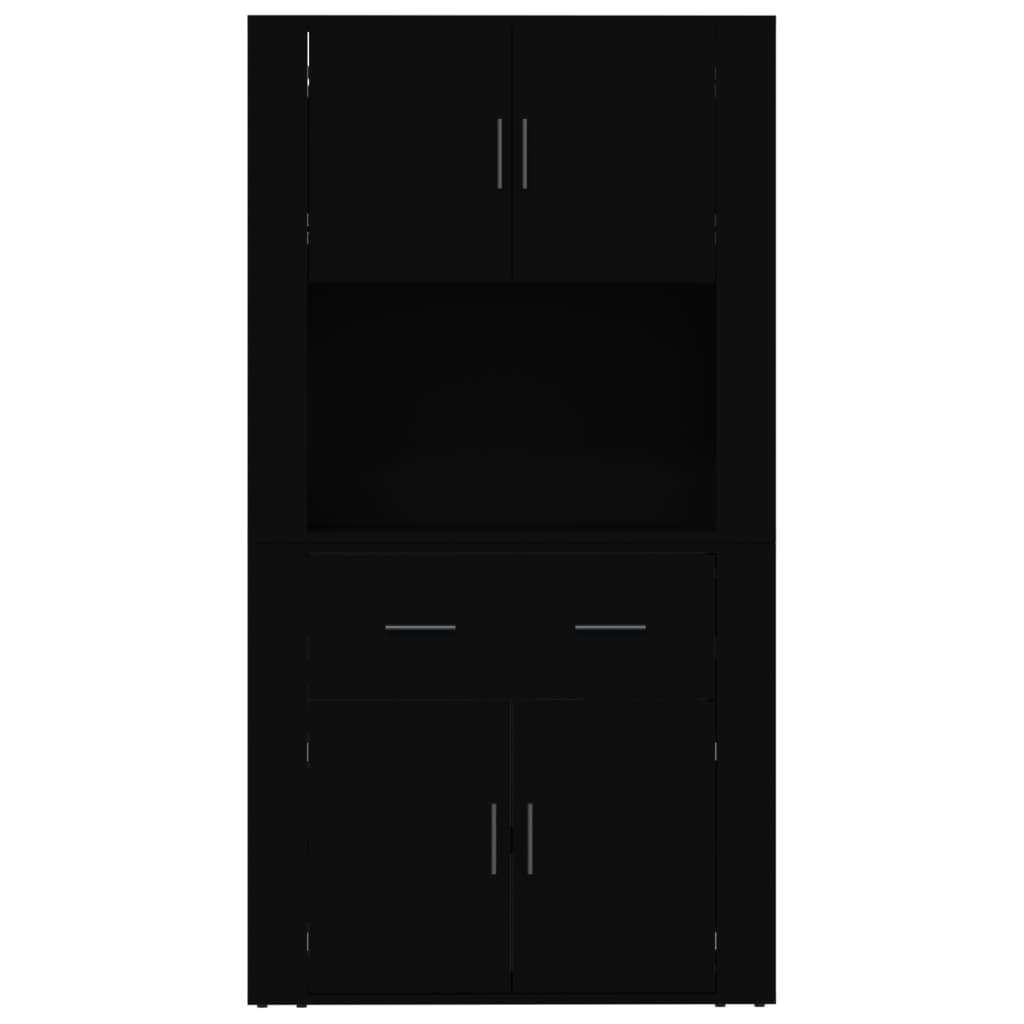 Credenza Nera in Legno Multistrato 3185368