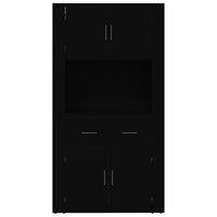Credenza Nera in Legno Multistrato 3185368