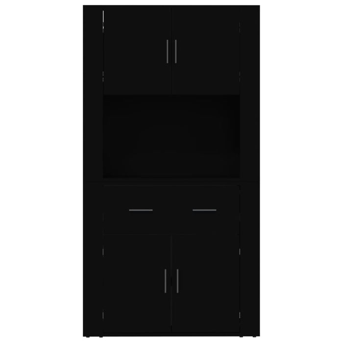 Credenza Nera in Legno Multistrato 3185368
