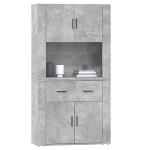 Credenza Grigio Cemento in Legno Multistrato 3185371