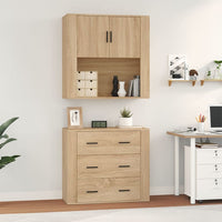 Credenza Rovere Sonoma in Legno Multistrato 3185386