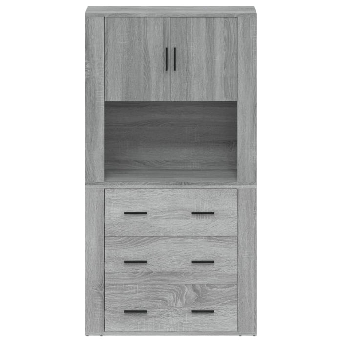 Credenza Grigio Sonoma in Legno Multistrato 3185389