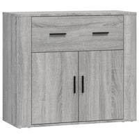 Credenze 3 pz Grigio Sonoma in Legno Multistrato 3185421