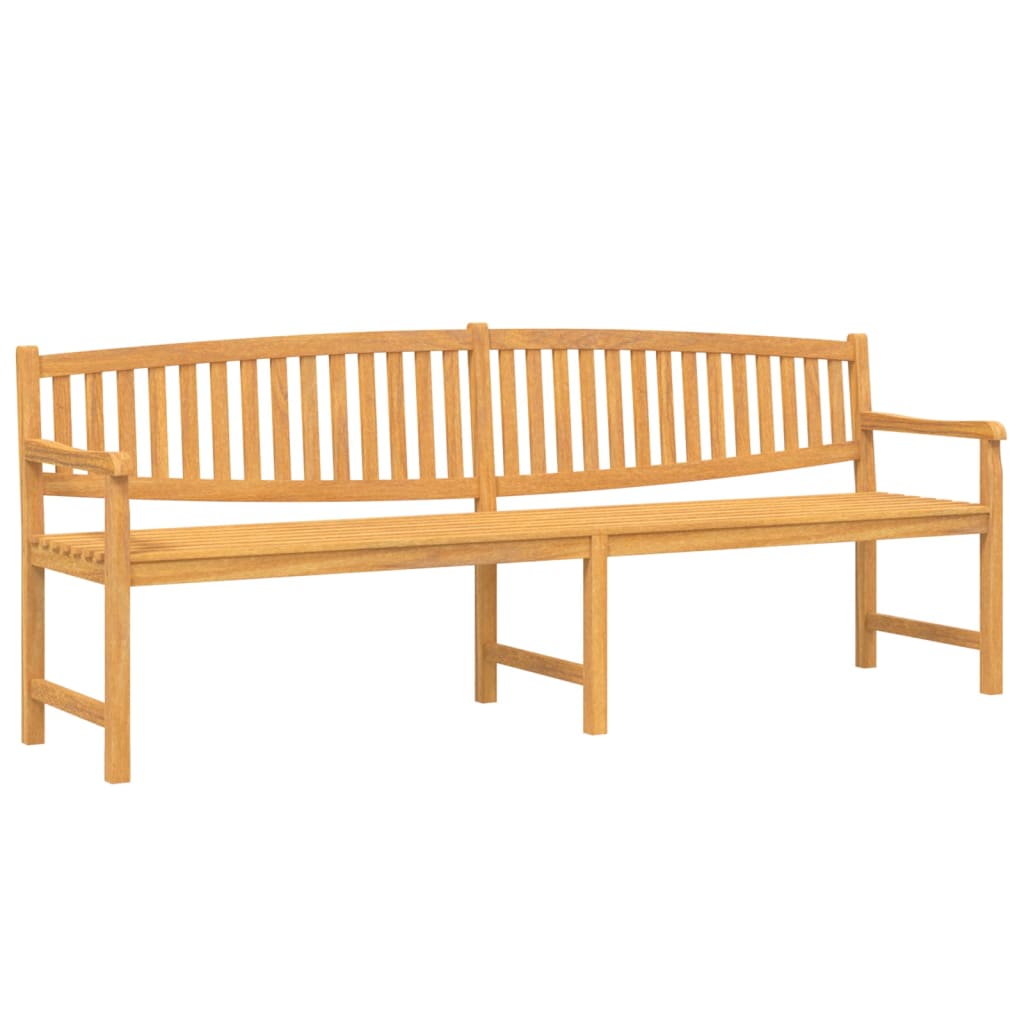 Panca da Giardino 228x59,5x90 cm in Legno Massello di Teak 364411
