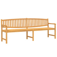 Panca da Giardino 228x59,5x90 cm in Legno Massello di Teak 364411