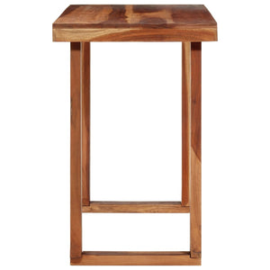 Tavolo da Pranzo 110x50x76 cm Legno Massello di Acaciacod mxl 130207