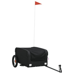Rimorchio da Bici Nero 30 kg in Ferro 94038