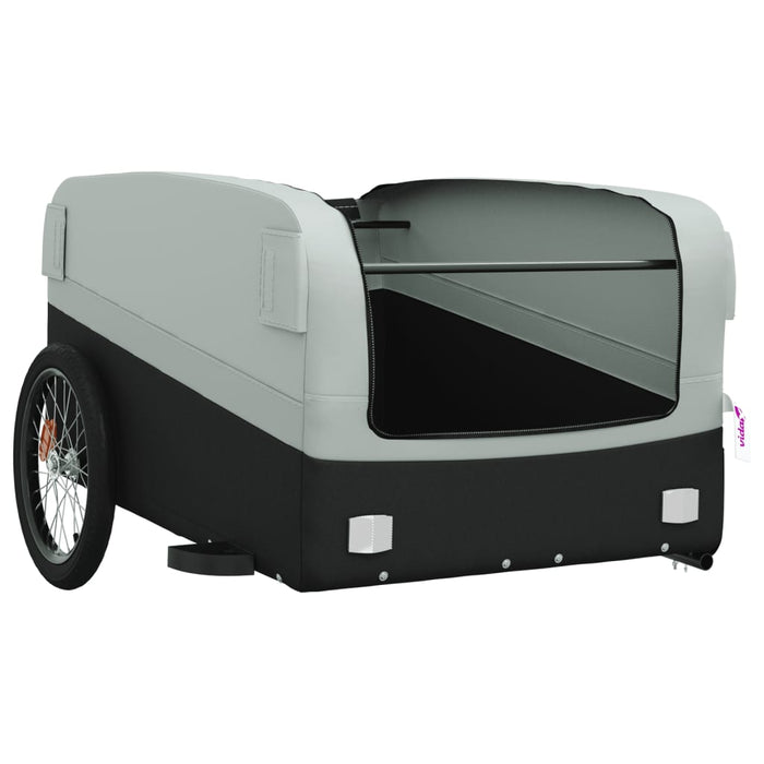 Carrello rimorchio trasporto biciclette 45 kg grigio ghisa 02_0044117