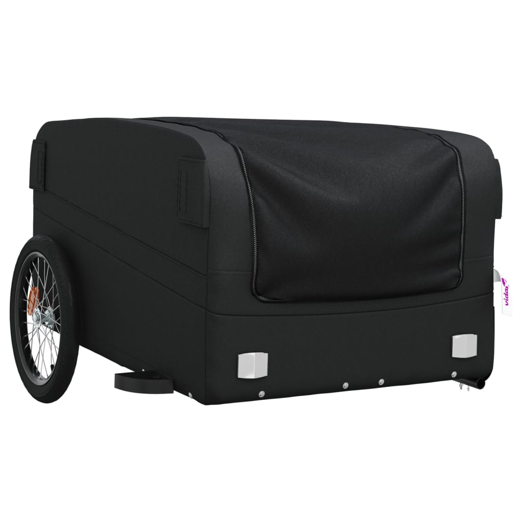 Carrello rimorchio trasporto biciclette 45 kg ferro nero 02_0044077