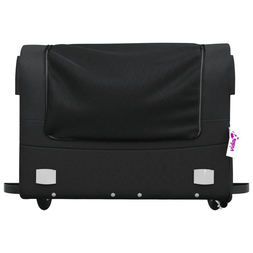 Carrello rimorchio trasporto biciclette 45 kg ferro nero 02_0044077