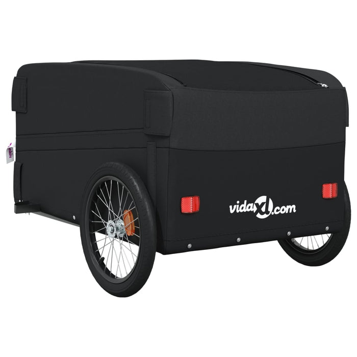 Carrello rimorchio trasporto biciclette 45 kg ferro nero 02_0044077