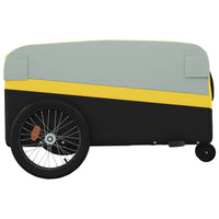 Carrello rimorchio trasporto biciclette 45 kg ferro giallo 02_0044147