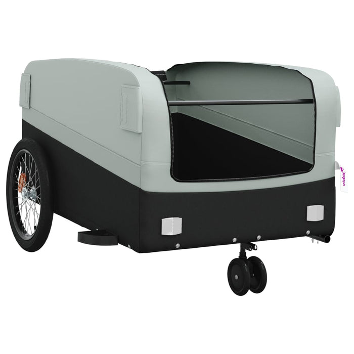 Carrello rimorchio trasporto biciclette 45 kg grigio ghisa 02_0044121