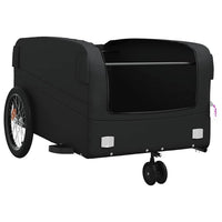 Rimorchio da Bici Nero 45 kg in Ferro 94073