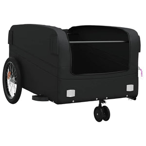 Rimorchio da Bici Nero 45 kg in Ferro 94073