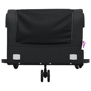 Carrello rimorchio trasporto biciclette 45 kg ferro nero 02_0044080