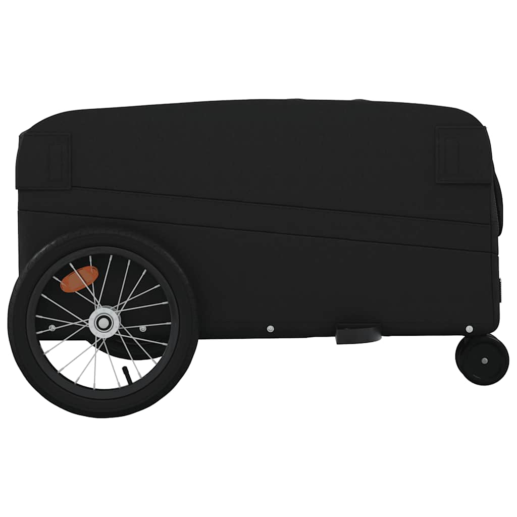 Rimorchio da Bici Nero 45 kg in Ferro 94073