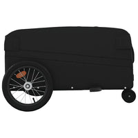 Rimorchio da Bici Nero 45 kg in Ferro 94073