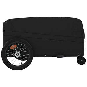Rimorchio da Bici Nero 45 kg in Ferro 94073