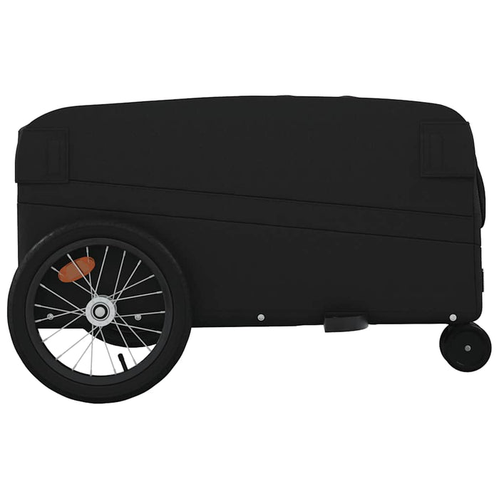 Rimorchio da Bici Nero 45 kg in Ferro 94073