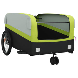Carrello rimorchio trasporto biciclette 45 kg ferro verde 02_0044125
