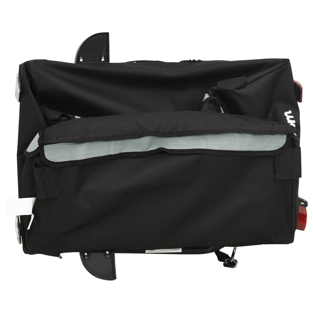 Rimorchio da Bici Nero e Grigio 30 kg in Ferro 94077