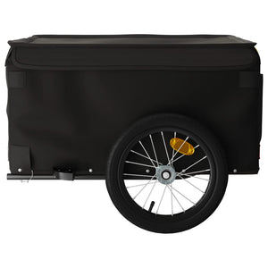 Rimorchio da Bici Nero 45 kg in Ferro 94087