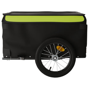Carrello rimorchio trasporto biciclette 45 kg ferro verde 02_0044126
