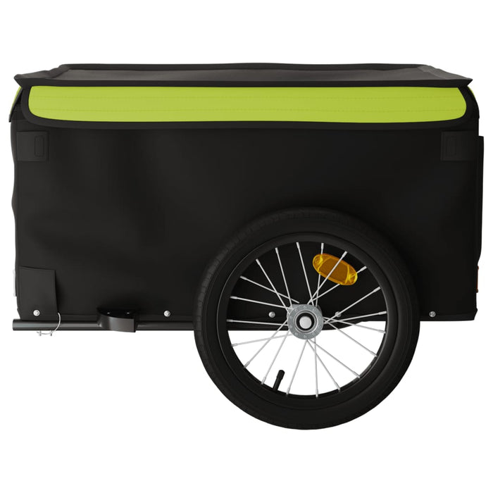 Carrello rimorchio trasporto biciclette 45 kg ferro verde 02_0044126