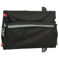 Rimorchio da Bici Nero e Grigio 45 kg in Ferro 94091