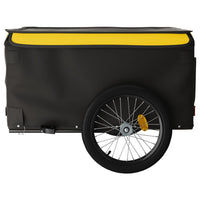 Carrello rimorchio trasporto biciclette 45 kg ferro giallo 02_0044148