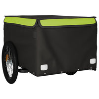 Carrello rimorchio trasporto biciclette 45 kg ferro verde 02_0044124