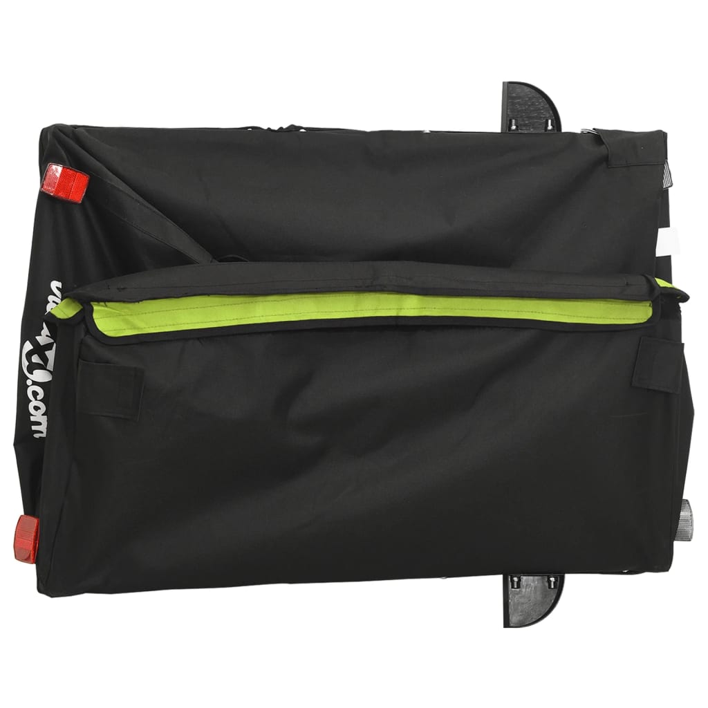 Carrello rimorchio trasporto biciclette 45 kg ferro verde 02_0044124