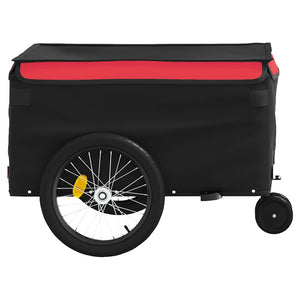 Carrello rimorchio trasporto biciclette 30 kg ferro rosso 02_0044173