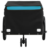Rimorchio da Bici Nero e Blu 30 kg in Ferro 94100