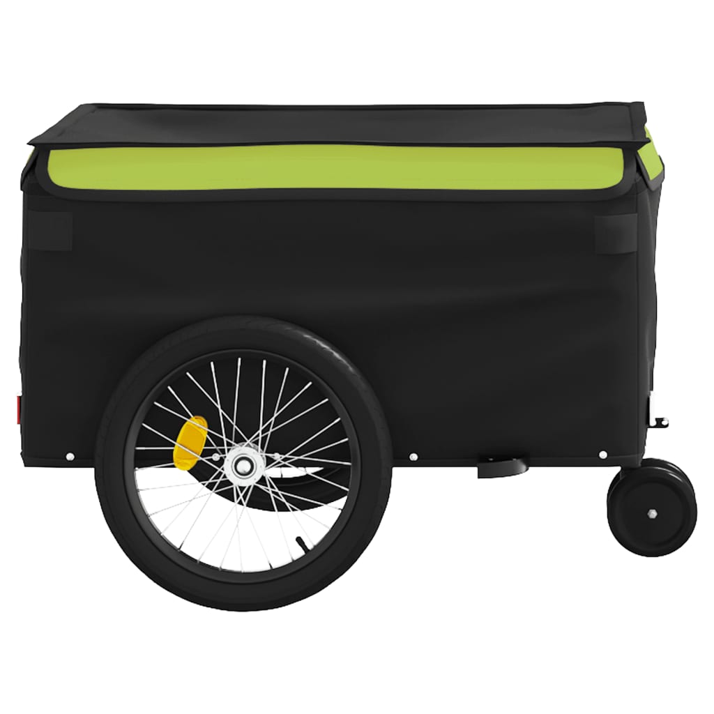 Carrello rimorchio trasporto biciclette 30 kg ferro verde 02_0044100