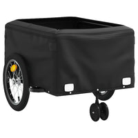 Carrello rimorchio trasporto biciclette 45 kg ferro Arancione 02_0044169