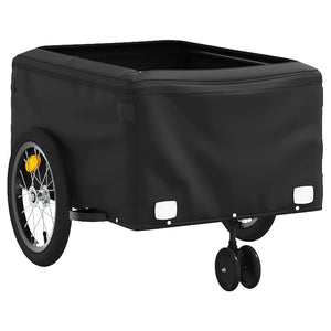 Carrello rimorchio trasporto biciclette 45 kg ferro Arancione 02_0044169