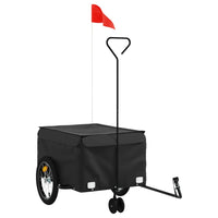 Carrello rimorchio trasporto biciclette 45 kg ferro nero 02_0044081